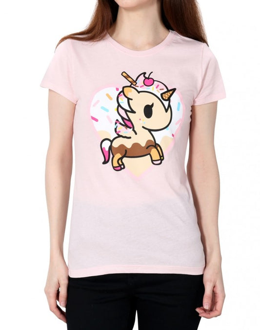 tokidoki - Ciao Bella Women's Tee, Pink - The Giant Peach