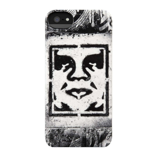 Incase x Shepard Fairey - Icon Stencil Case for iPhone 5 - The Giant Peach