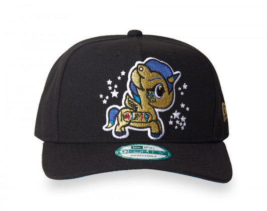 tokidoki - Cleo Snapback Hat, Black - The Giant Peach