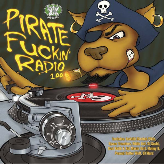 V/A - Pirate Fuckin' Radio 100, CD - The Giant Peach