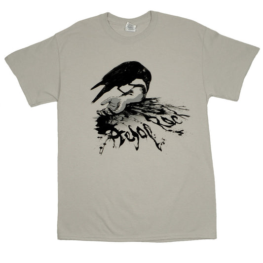 Aesop Rock - Crow Men's Shirt, Silver - The Giant Peach
