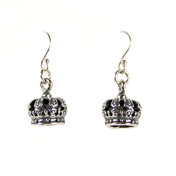 Minx - Crown Earrings, Sterling Silver - The Giant Peach