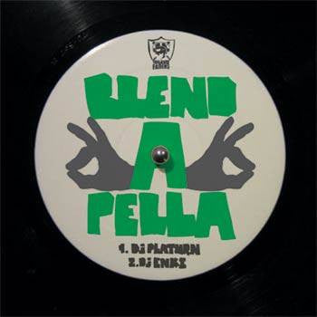 DJ Enki & DJ Platurn - Blendapella, Mixed CD - The Giant Peach