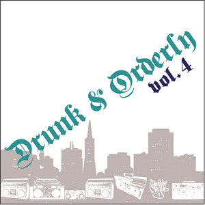 DJ Similak Chyld - Drunk & Orderly Vol. 4, Mixed CD - The Giant Peach