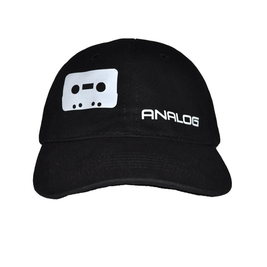 Not Digital Dad Hat, Black with White - The Giant Peach