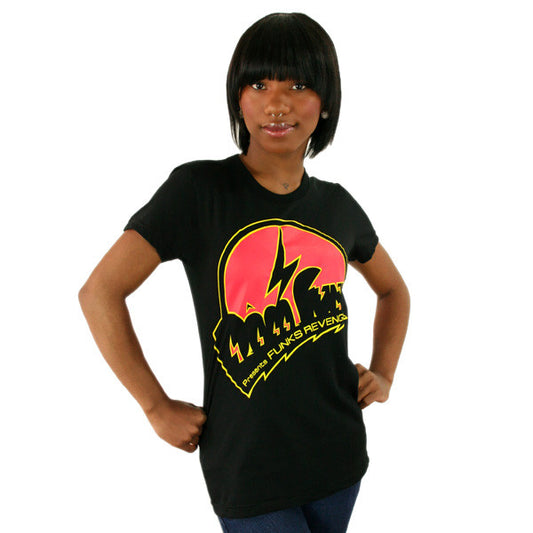 101 Apparel x Dam Funk - Funk's Revenge Women's Shirt, Black - The Giant Peach