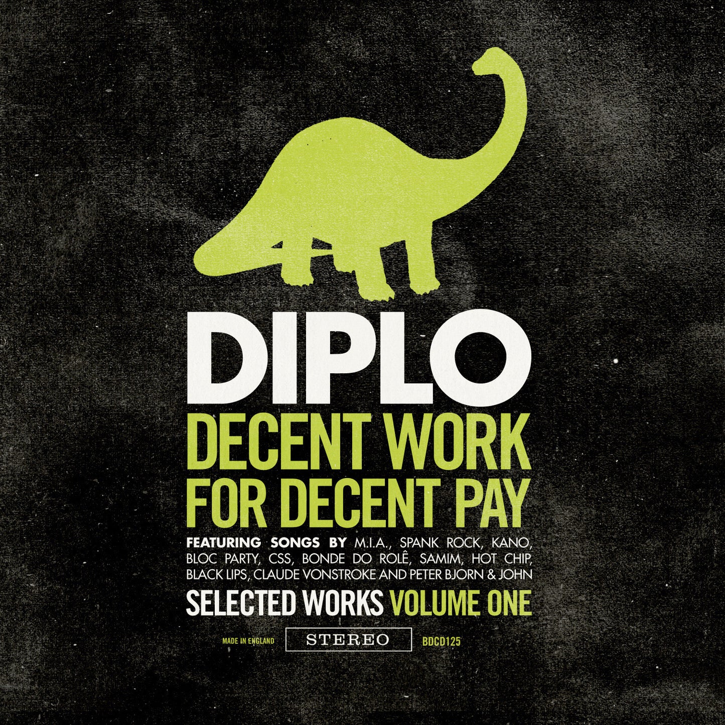Diplo - Decent Work 4 Decent Pay, CD - The Giant Peach
