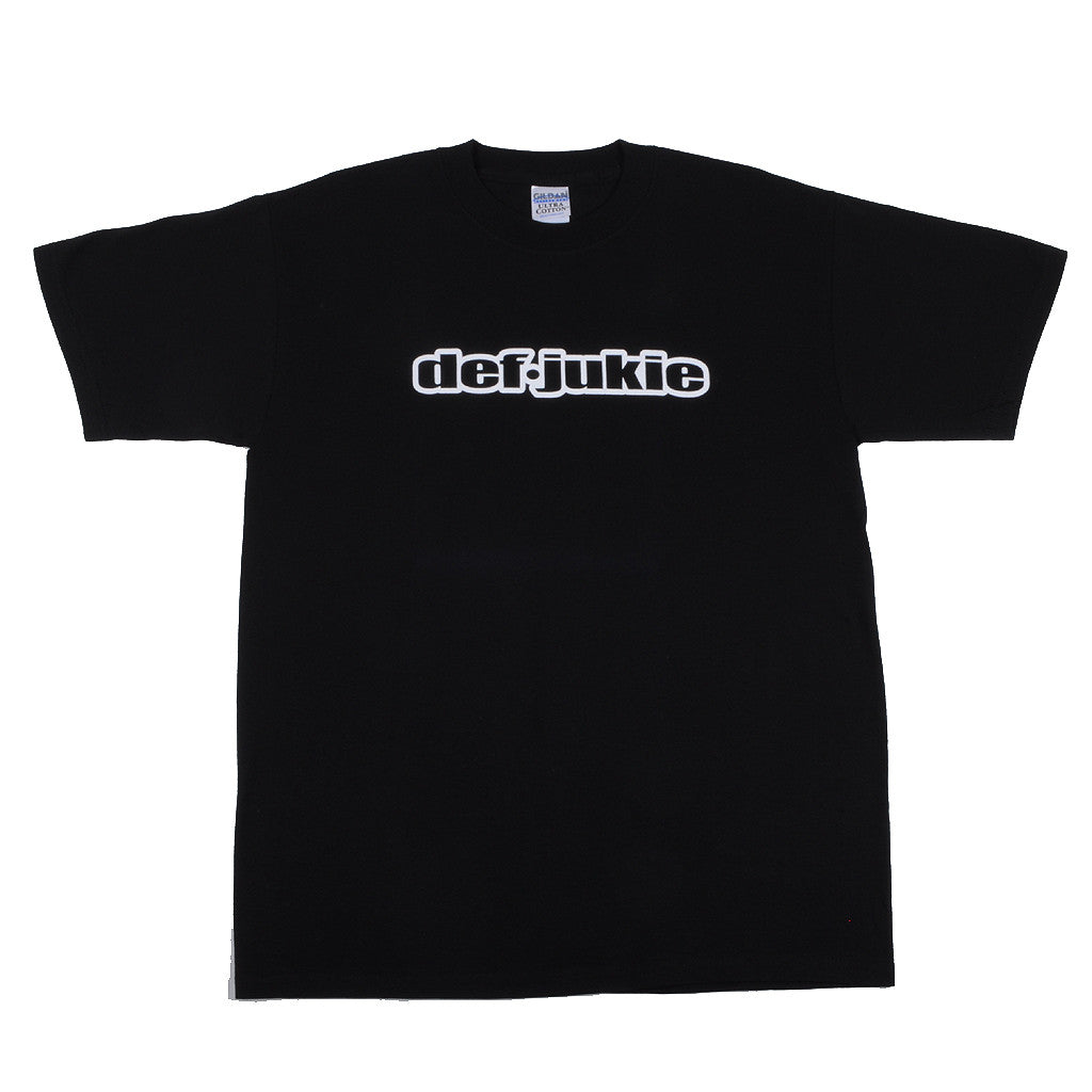 Definitive Jux - Def Jukie Shirt, Black - The Giant Peach