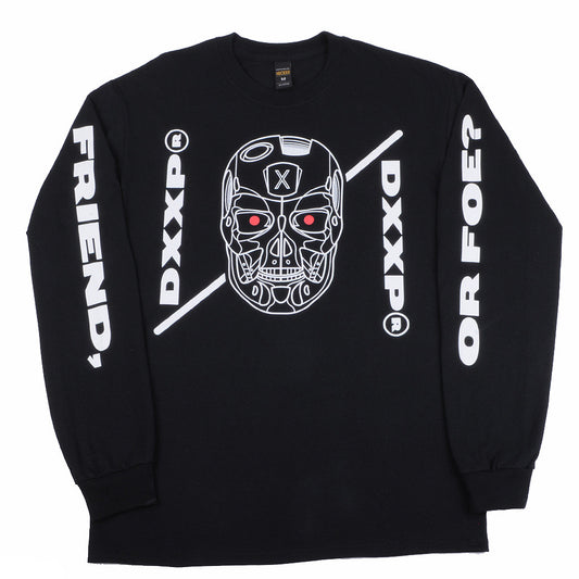 10Deep - Digital Domain Men's L/S Tee, Black - The Giant Peach