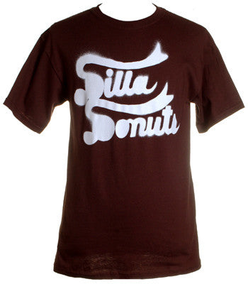 J Dilla - Dilla Donuts Men's Shirt, Brown - The Giant Peach