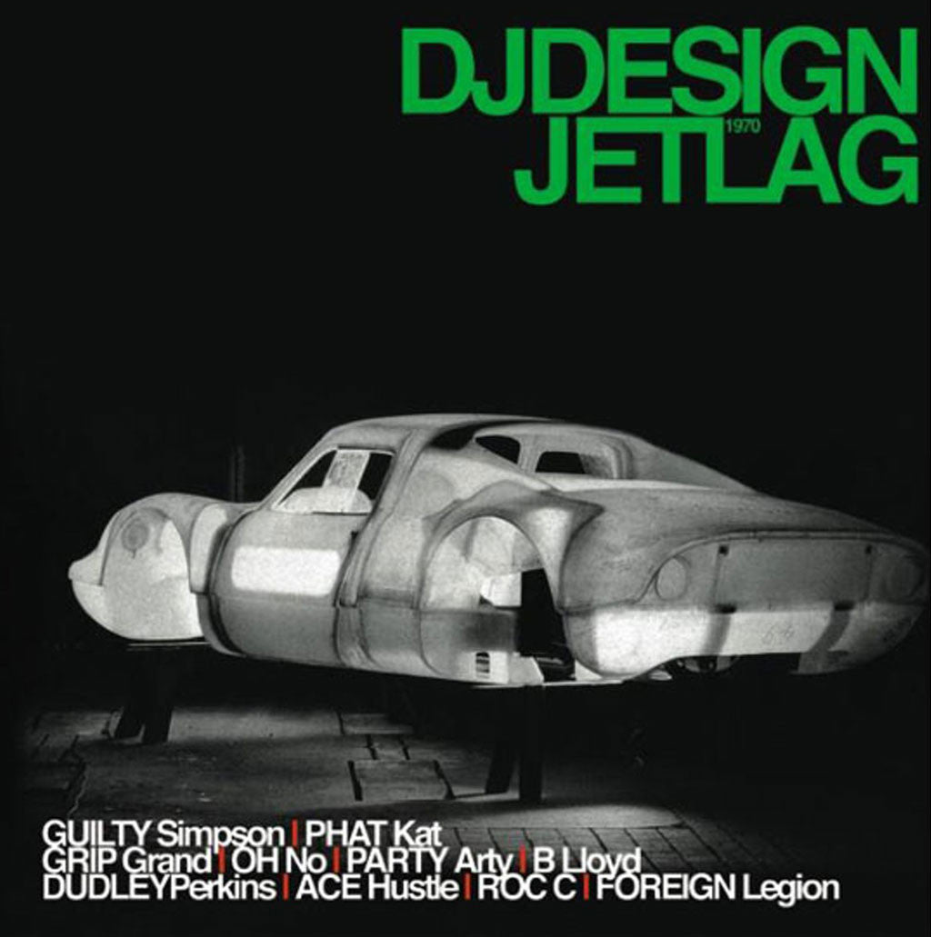 DJ Design - Jet Lag, 2xLP Vinyl - The Giant Peach