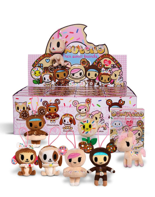 Donutella and her Sweet Friends Mini Plush Collectibles - The Giant Peach