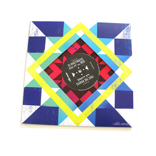 Do-Over Vol. 2: DJ Rhettmatic (feat MED & Free The Robots) Limited Marble Blue10" Vinyl - The Giant Peach