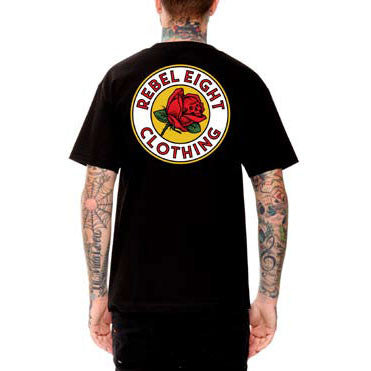 REBEL8 - Dressed To Kill Men's Shirt, Black - The Giant Peach