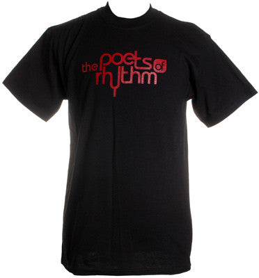 Poets of Rhythm - Logo Men's Shirt, Black - The Giant Peach