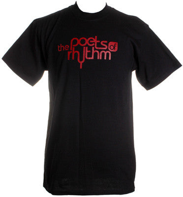 Poets of Rhythm - Logo Men's Shirt, Black – The Giant Peach