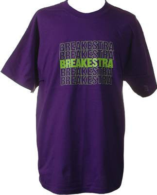 Breakestra - Logo Men's Shirt, Purple - The Giant Peach
