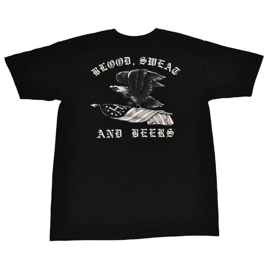 HUF - Eagle Men's Tee, Black - The Giant Peach