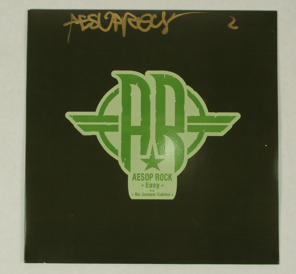 Aesop Rock - Easy, 12" Vinyl (autographed) - The Giant Peach