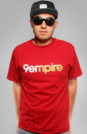 Adapt - Empire Men's Shirt, Red - The Giant Peach