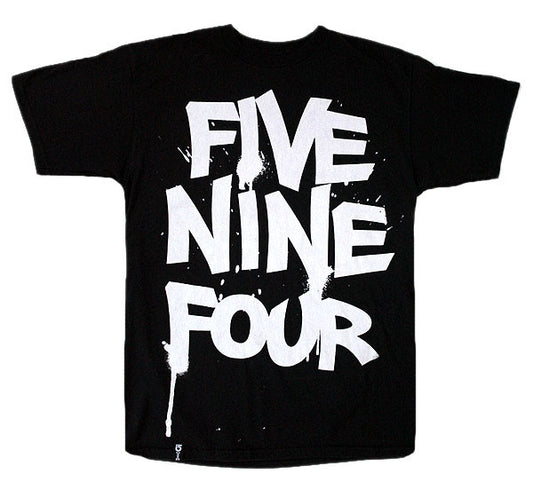 594 - Branding Men's Shirt, Black - The Giant Peach