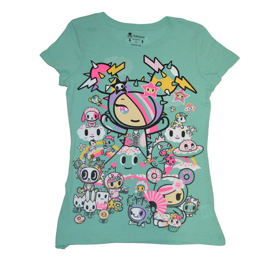 tokidoki - Fuji Rock Women's Tee, Mint - The Giant Peach