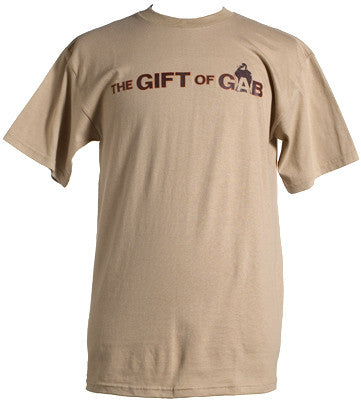 GIFT OF GAB - Logo Shirt, Khaki - The Giant Peach