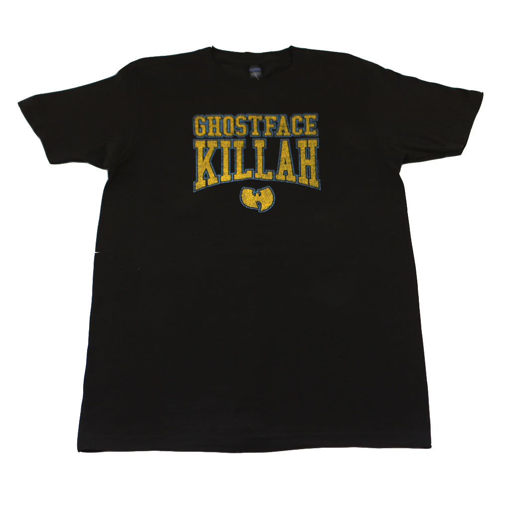 Wu-Tang Clan - Ghostface Killah Gold Logo Men's Shirt, Black