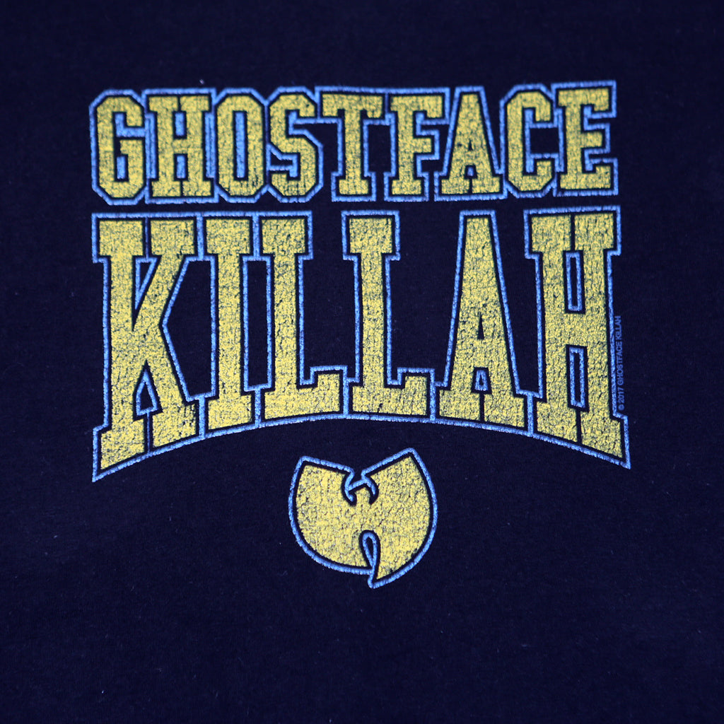 Wu-Tang Clan - Ghostface Killah Gold Logo Men's Shirt, Black