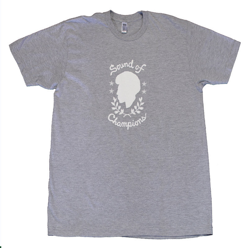 Now Again - Sound of Champions Shirt, Heather Grey - The Giant Peach