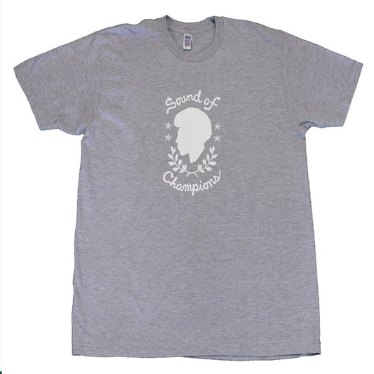 Now Again - Sound of Champions Shirt, Heather Grey - The Giant Peach