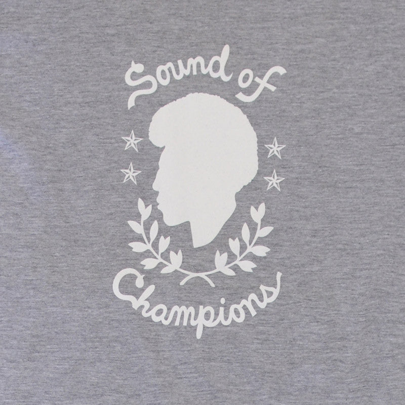 Now Again - Sound of Champions Shirt, Heather Grey - The Giant Peach