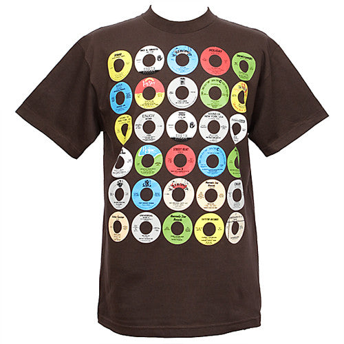 Stones Throw - Yo! 45's Men's Shirt, Brown - The Giant Peach