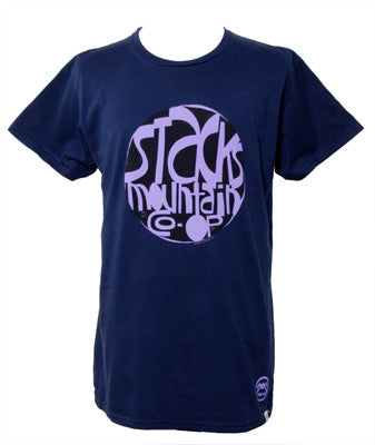 2K Stacks Evan Circle Men's Shirt, Indigo Blue - The Giant Peach