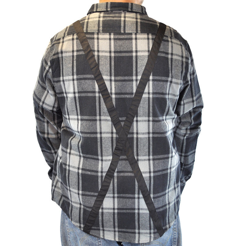 GPPR - Sharp L/S Woven Men's Buttoned-Down Shirt, Grey - The Giant Peach