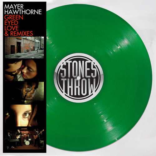 Mayer Hawthorne - Green Eyed Love Remixes, 12" Vinyl (Limited Green Vinyl) - The Giant Peach