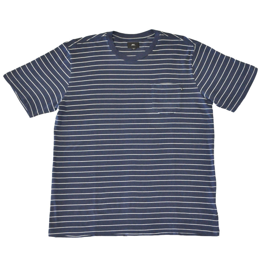 OBEY - Group Men's Pocket Tee, Navy Multi - The Giant Peach