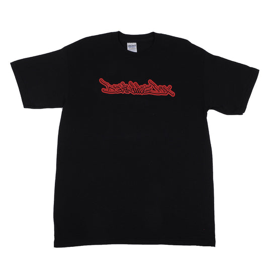 Definitive Jux - Handstyle Shirt, Black - The Giant Peach