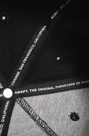 Adapt - CTA Men's Snapback 5 Panel Hat, Black - The Giant Peach