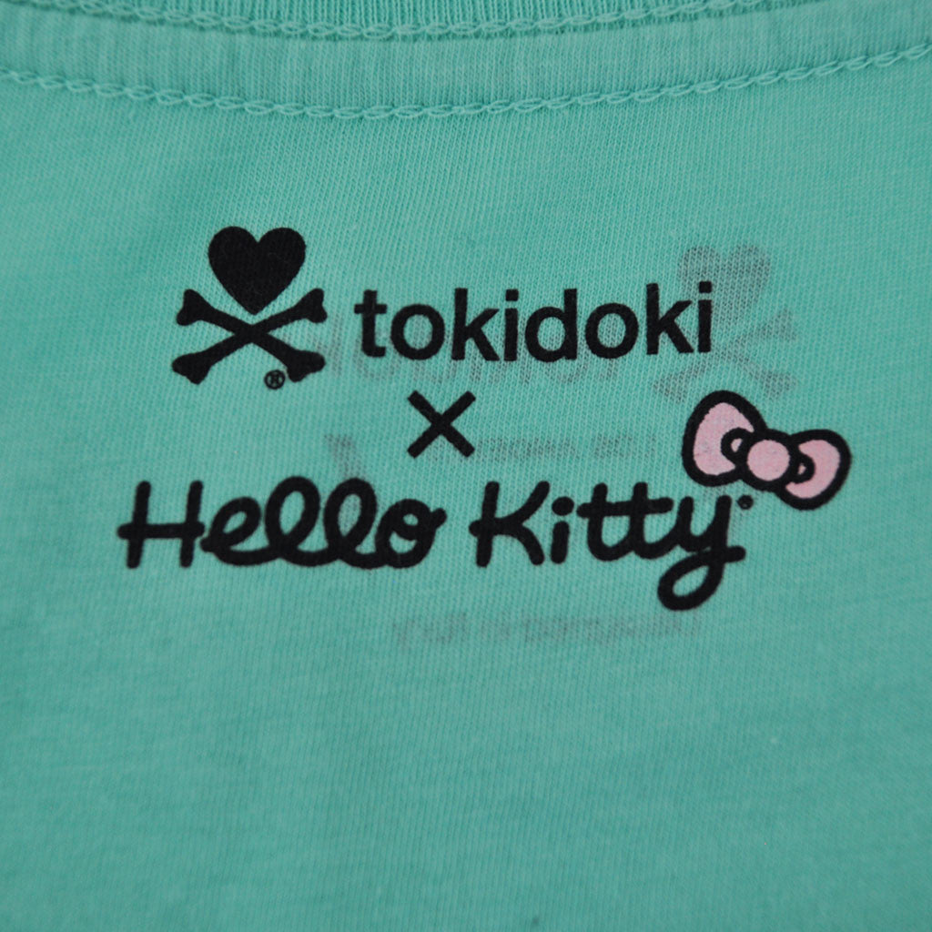 tokidoki - Hello Donut Kitty Women's Tee, Mint - The Giant Peach