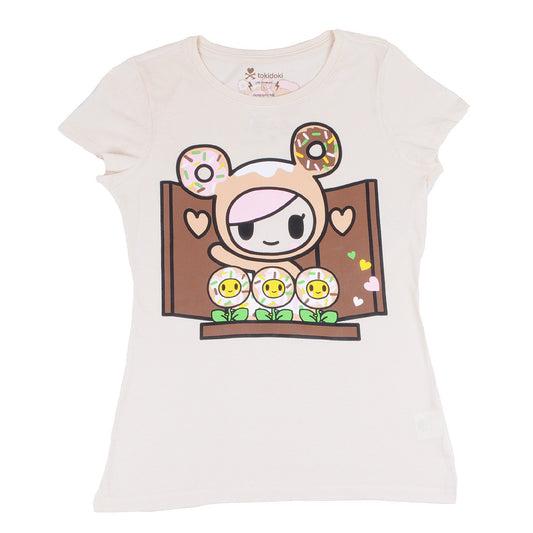 tokidoki - Hello Berry Women's Shirt, Cream - The Giant Peach