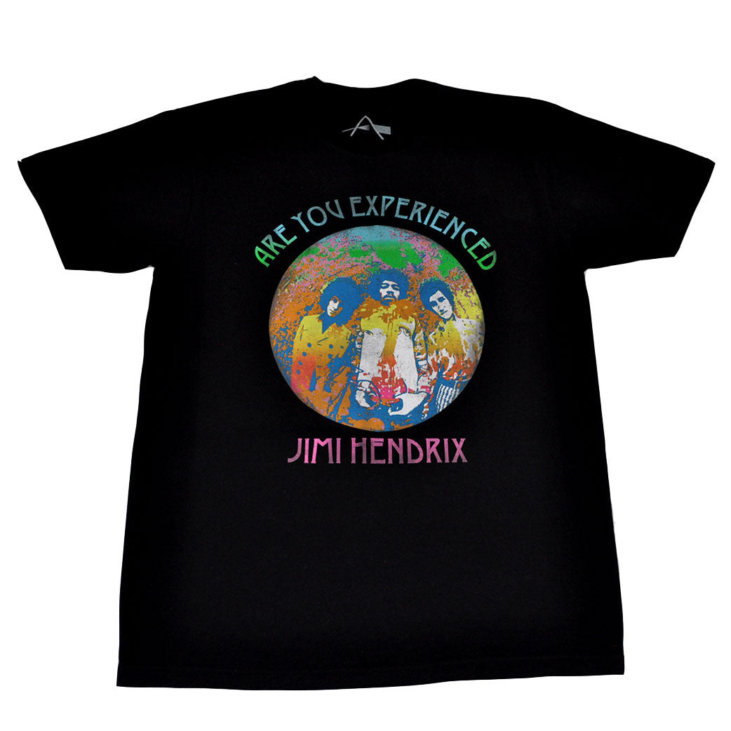 Jimi Hendrix - Are You Experienced Poster Men's Shirt, Black - The Giant Peach