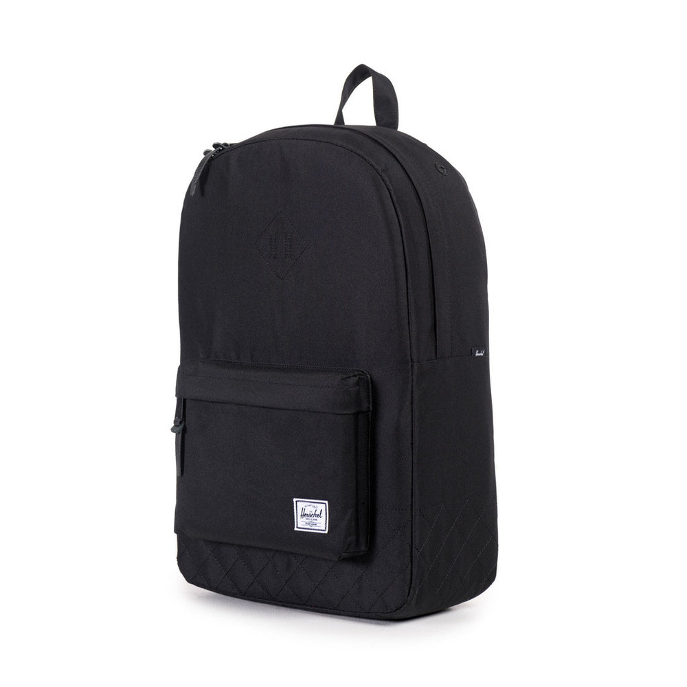 Herschel Supply Co. Heritage Backpack, Black Quilted The Giant Peach