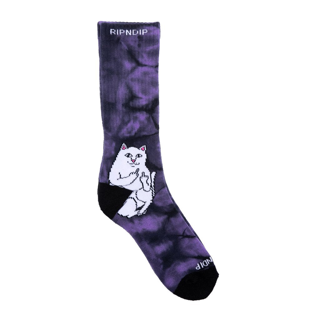 RIPNDIP - Lord Nermal Socks, Lavender Tie Dye