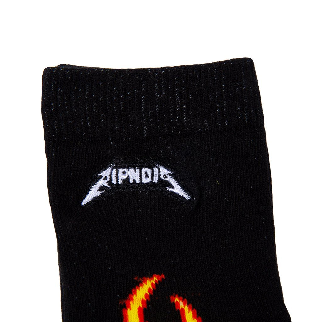 RIPNDIP - Welcome To Heck Socks, Black