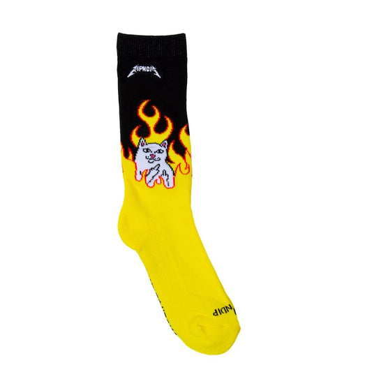 RIPNDIP - Welcome To Heck Socks, Black