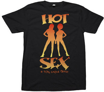 A Tribe Called Quest - Hot Sex Men's Shirt, Black - The Giant Peach