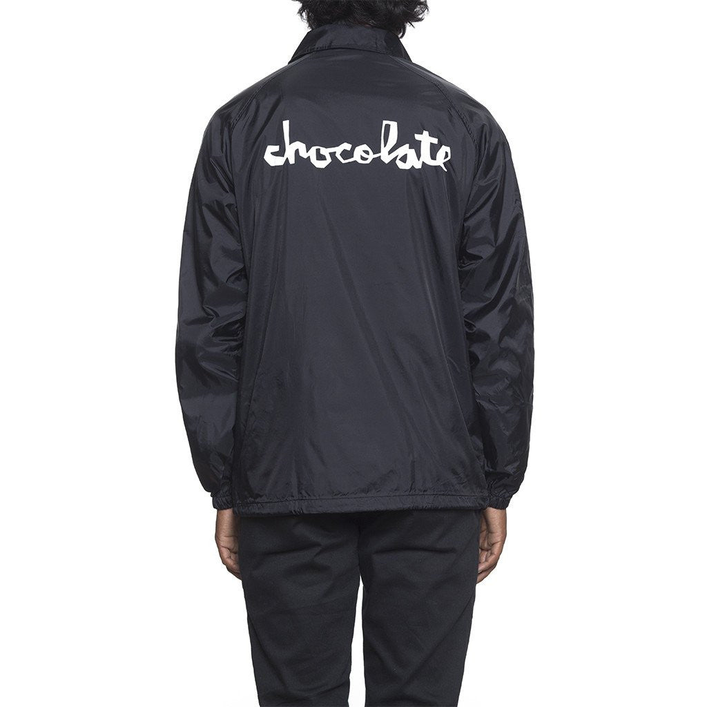 HUF x Chocolate Chunk Men's Coaches Jacket, Black - The Giant Peach