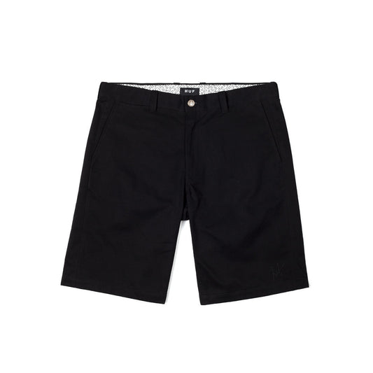 HUF - Twill Walk Shorts, Black - The Giant Peach
