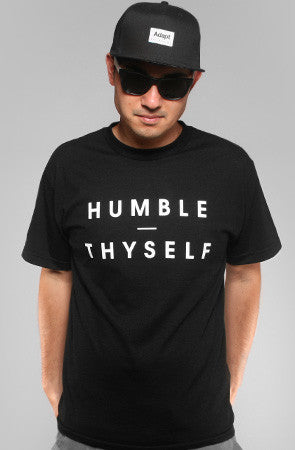 Adapt - Humble Thyself Men's Shirt, Black - The Giant Peach - 1